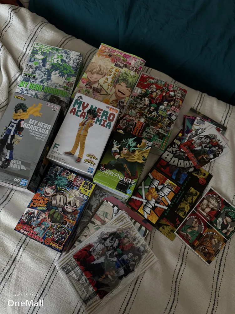 onemall haul (figurines & magazines) by midoriya izuku - OneMall