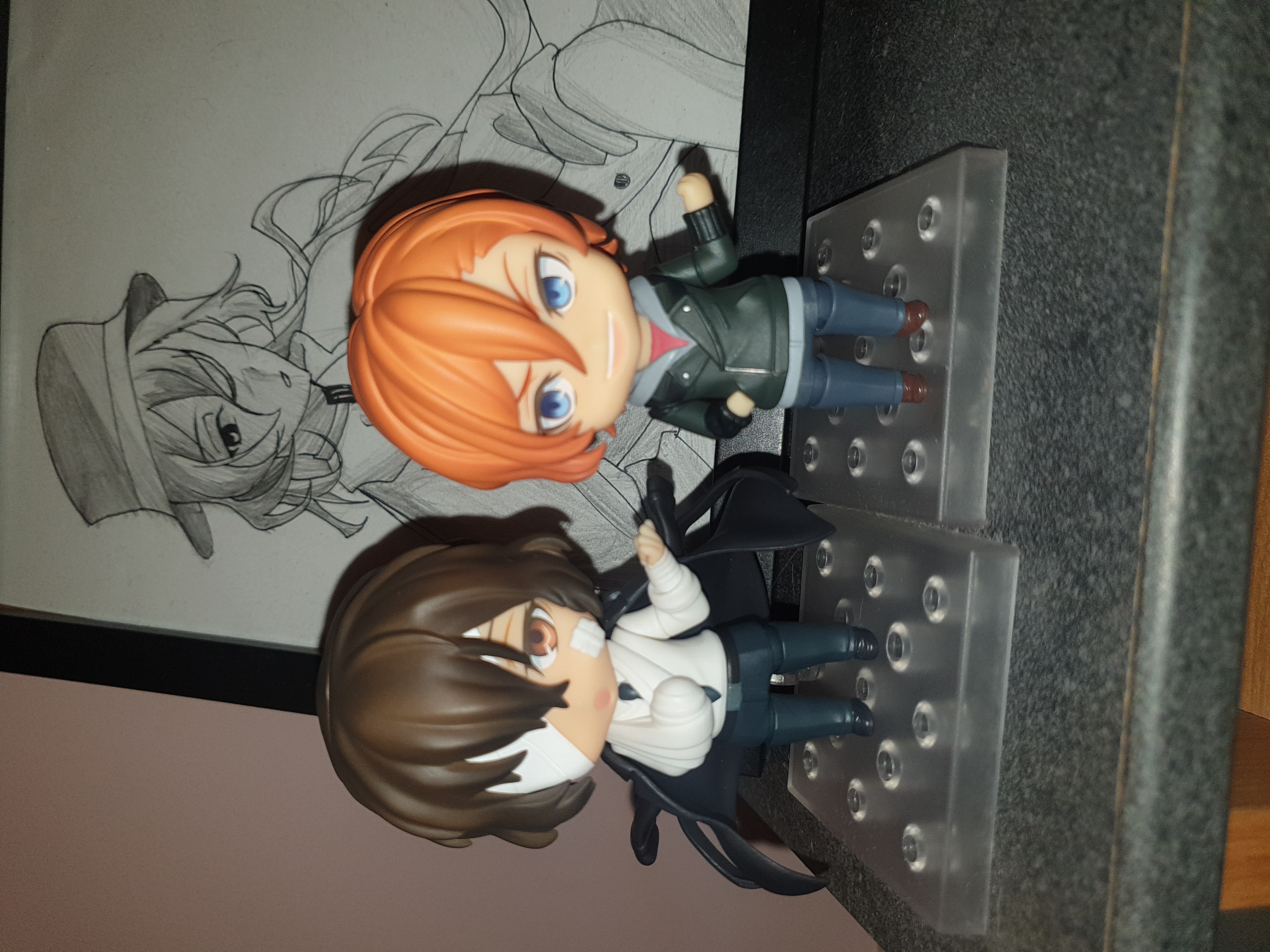 Osamu dazai & Chuuya nakahara age 15 nendoroid by Emmerson - OneMall