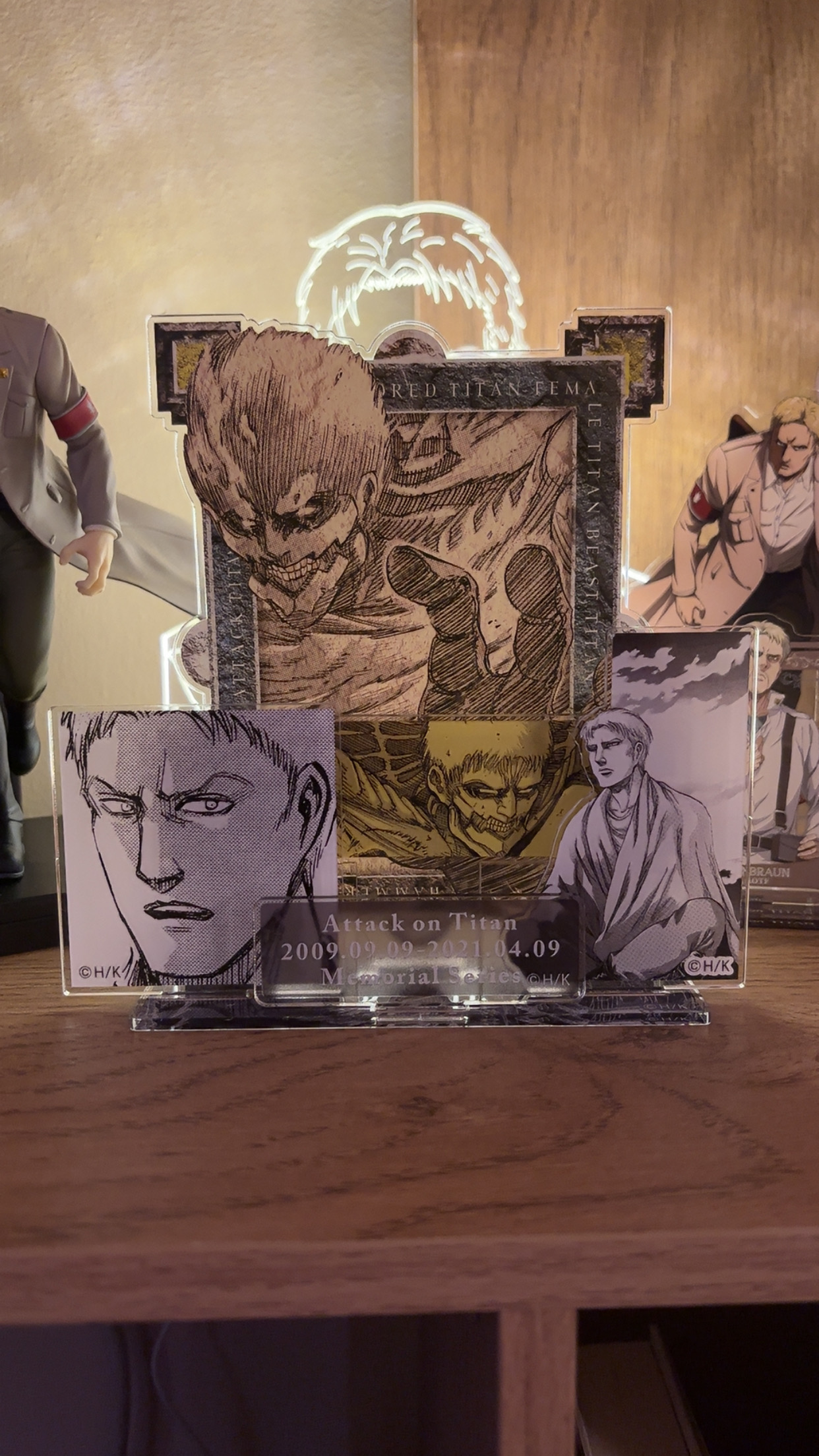 Reiner Braun Acrylic Stand & Memorial Card by Brianna - OneMall