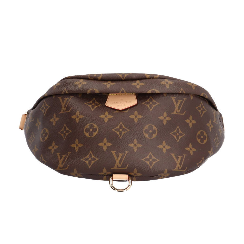 Louis Vuitton Bum bag Monogram Body Bag Louis Vuitton Monogram canvas M43644 Brown Ladies LOUIS VUITTON Medieval