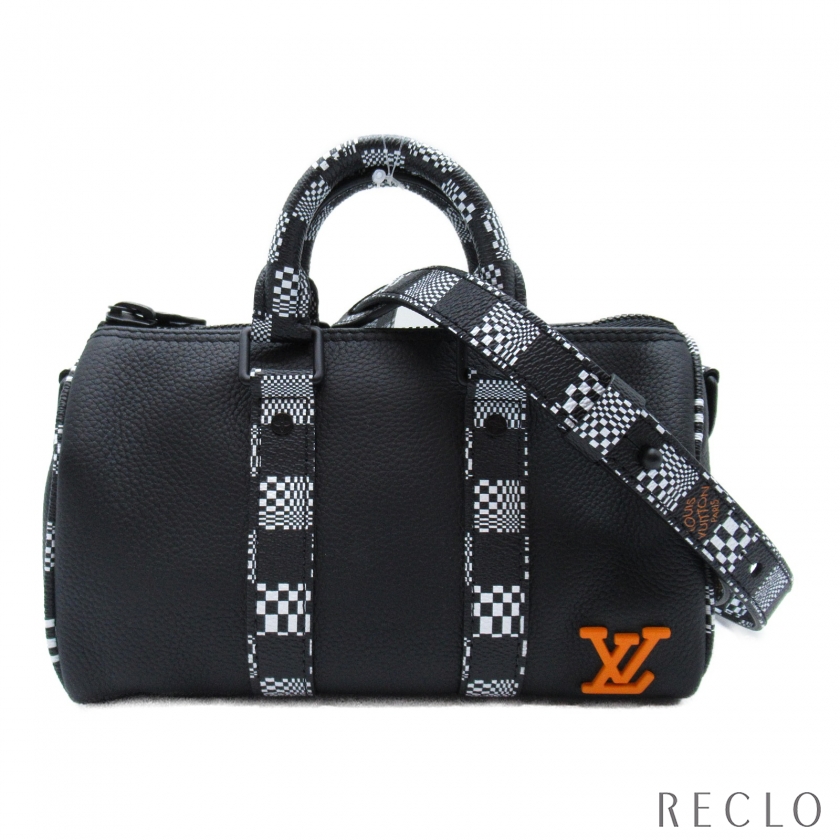 Louis Vuitton LOUIS VUITTON City Keypole XS Shoulder Bag Calf (cow leather) Damier. Distorted Black Noir [Medieval]]
